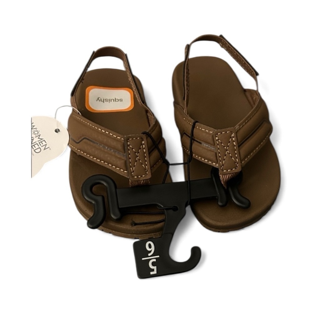 Wonder Nation Tan Kids Sandals